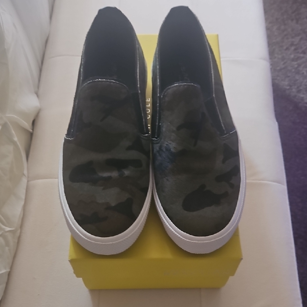 Camouflage Slip-On Sneakers